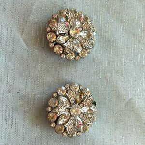 Rhinestone Shoe Clips